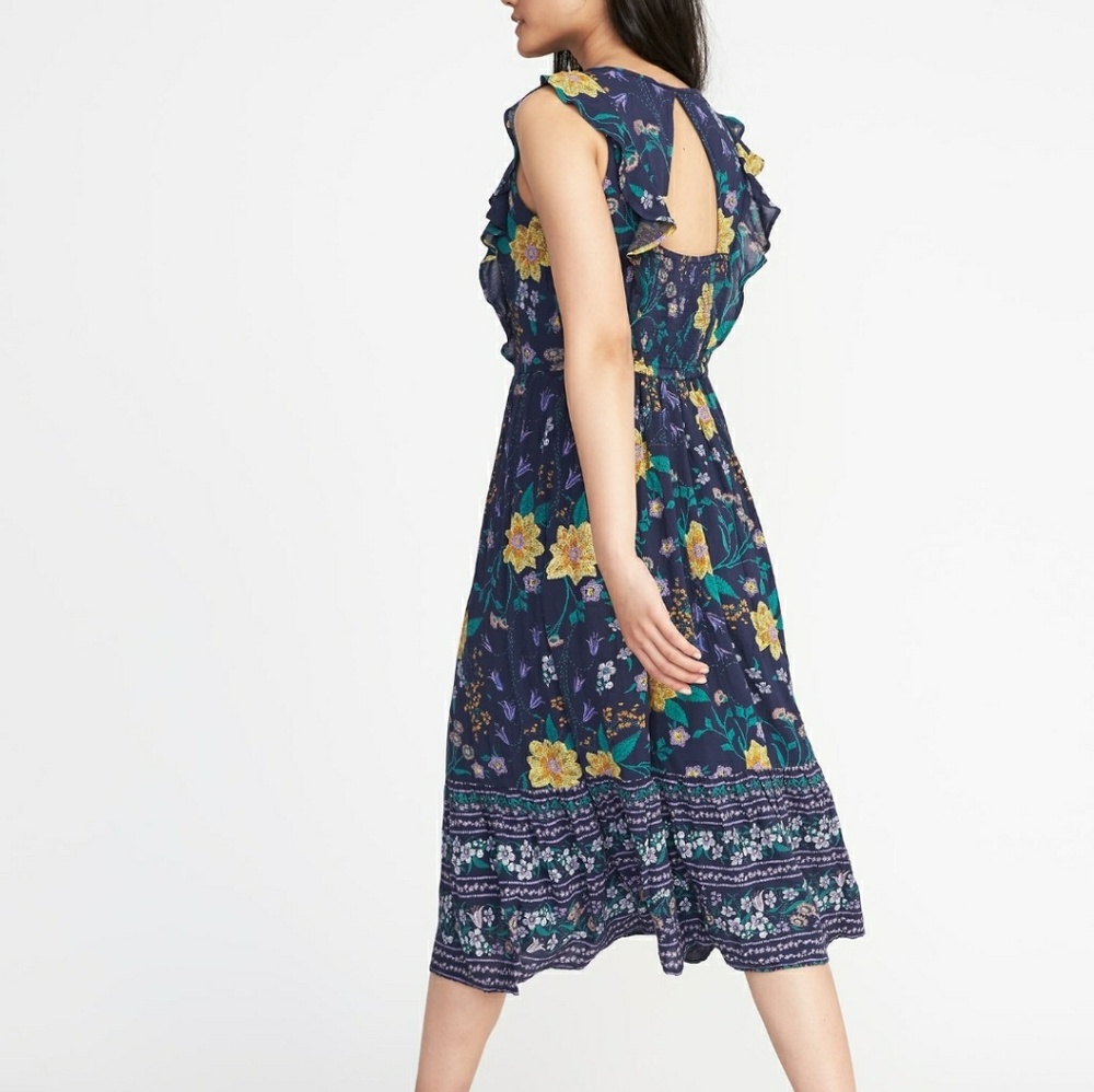 Old Navy Sleeveless Midi Dresd